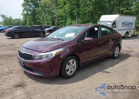 2017 Kia Forte Lx from USA, damaged, VIN 3KPFL4A78HE040673